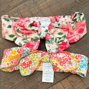Mud Pie Colorful Floral Headbands